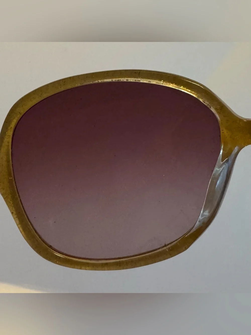 Kate Spade GABI/S OJBY Oversized Round Gradient Sunglasses 130 Gold Tortoise